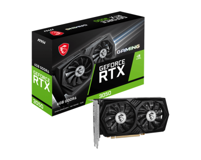 Видеокарта MSI GeForce RTX 3050 GAMING 6G