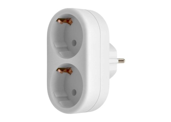 Defender Тройник TA-03 2 розетки, заземление