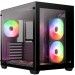 Корпус AeroCool DRYFT-G-BK-V2 Black ATX Mid-Tower ATX / mATX / Mini-ITX, без БП, Steel, Tempered Glass (4711099474110)