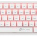 Клавиатура Oklick K763W механическая белый USB беспроводная BT/Radio Multimedia for gamer LED (1920562) Oklick 1920562