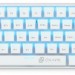 Клавиатура Oklick K763W механическая белый USB беспроводная BT/Radio Multimedia for gamer LED (1920562) Oklick 1920562