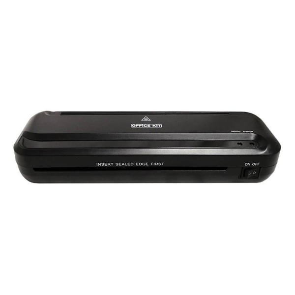 Ламинатор Office Kit L2311, A4   (70-150 мкм),  220 мм/мин., 2 вала, ABS (разжим валов), чёрный.