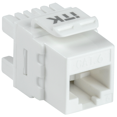 ITK Модуль Keystone Jack кат. 6 UTP 110 IDC 180 град. ITK CS1-1C06U-12
