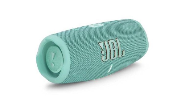 JBL Портативная акустика Charge 5, Bluetooth, 40 Вт, IP67, бирюзовый.
