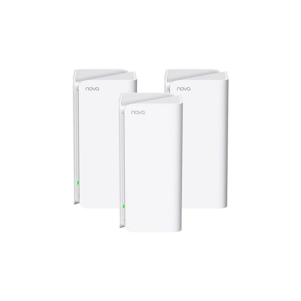 Tenda MX15 Pro (3-pack) Двухдиапазонная гигабитная Wi-Fi Mesh система AX5400, 2,4/5 ГГц, до 5378 Мбит/с, 3x1Гбит/с