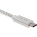 Кабель USB 3.1 Type Cm -- Cm  IC 5А 20Gbs длина 2M, Telecom <TC420S-2M> серебряный VCOM TC420S-2M