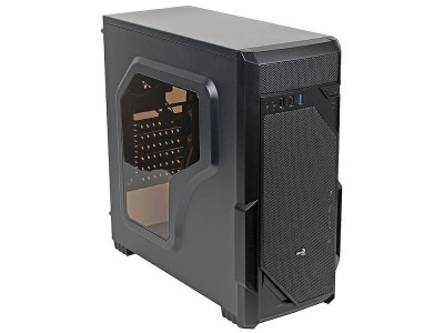 Корпус Aerocool Vs-1 Window (3xUSB, 2xAudio, 0.5 мм, 2x120 мм FAN, ATX, без БП)
