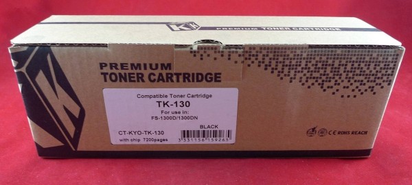 Тонер-картридж для Kyocera FS-1300D/1300DN TK-130 7.2K   ELP Imaging®