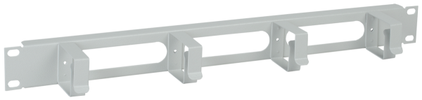 Кабельный органайзер 19" 1U 4 кольца, серый ITK CO35-1M4RM