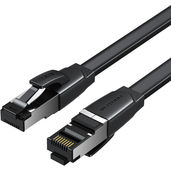 Патч-корд Vention прямой SFTP cat.8 RJ45 - 2м. Плоский Vention IKQBH