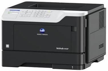 Принтер Konica-Minolta bizhub 4402P монохромный, А4, 44 стр./мин,до 50000 стр./мес., дуплекс,512 Мб,1200х1200 dpi