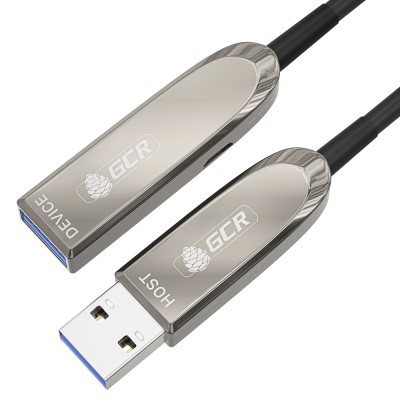 GCR Удлинитель 25.0m USB 3.0 оптический AM/AF, GCR-54792 Greenconnect GCR-54792