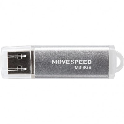 USB2.0 8GB Move Speed M3 серебро Move Speed M3-8G