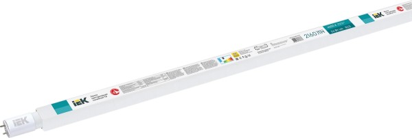 Лампа светодиодная IEK LLE-T8-24-230-40-G13