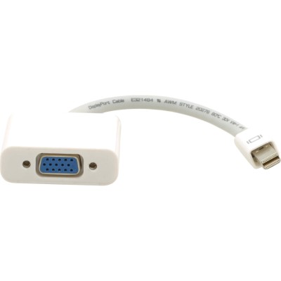 Переходник Mini DisplayPort вилка на VGA розетку Kramer ADC-MDP/GF
