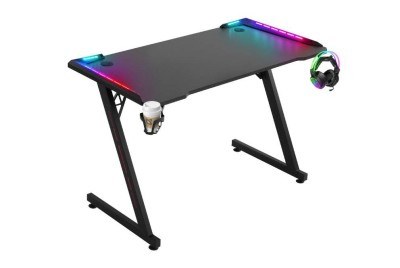 Defender Игровой стол Idol RGB,подвес круж+гарн.,черн,120