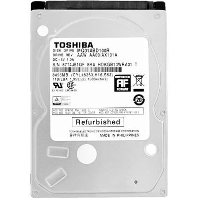 Жесткий диск Toshiba 1Tb (MQ01ABD100R)