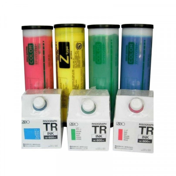 Краска зеленая CZ Green RISO [S-4880]