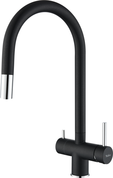 Смеситель Rivelato 2433505 antracite cromo