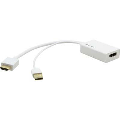 Переходник HDMI вилка на DisplayPort розетку, поддержка 4К Kramer ADC-HM/DPF