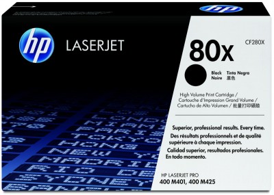 Тонер-картридж HP 80X Black Original LaserJet Toner Cartridge (CF280X)
