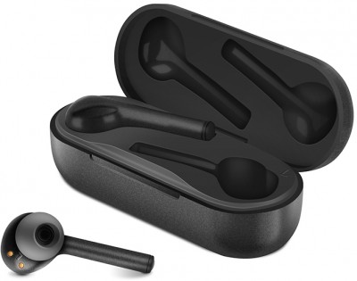 Беспроводные внутриканальные стереонаушники с микрофоном SVEN E-705BT, черный матовый (Bluetooth, TWS, магнитный зарядный кейс) Sven E-705BT
