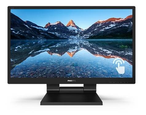 МОНИТОР 23.8" PHILIPS 242B9T/00 Black (IPS, Multi-touch, 1920x1080, 5 ms, 178°/178°, 250 cd/m, 50M:1, +DVI, +HDMI 1.4, +