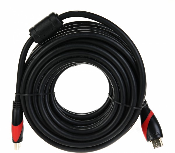 Кабель HDMI 19M/M ver. 2.0, 2 фильтра, 10m VCOM <CG525D-R-10.0> VCOM HDMI (m) - HDMI (m) 10м