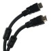Кабель HDMI-19M --- HDMI-19M ver 2.0+3D/Ethernet,2 фильтра 20m Telecom <TCG200F-20M> Telecom HDMI (m) - HDMI (m) 20м