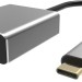 Aдаптер USB 3.1 Type-Cm -->HDMI A(f) 4K@60Hz, Aluminum Shell, VCOM<CU423T> VCOM USB 3.2 Type-C (m) - HDMI (f)