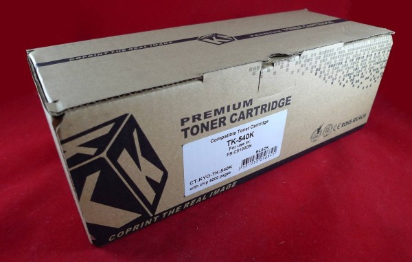 Тонер-картридж для Kyocera FS-C5100DN TK-540K black 5K ELP Imaging®