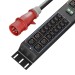 Панель распределения ONTEK PDU Metered Input ОМРВ6 вертикальная c функцией удаленного мониторинга, 32A/3a, с мини-выключателем 16А 6шт, выход - C13 x 36 шт. / C19 x 12 шт., IEC60309 5p