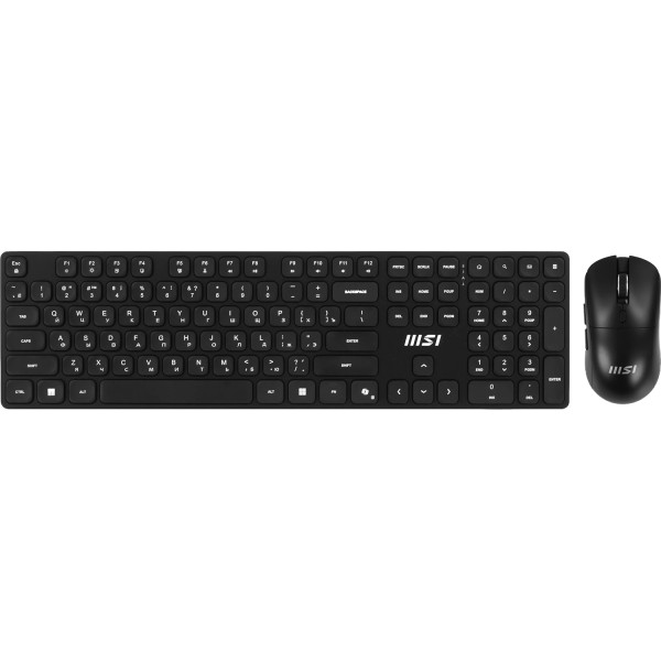 Комплект (клавиатура + мышь) MSI FORGE K210 W COMBO RU