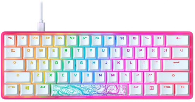 Клавиатура игровая HyperX Alloy 60 pink