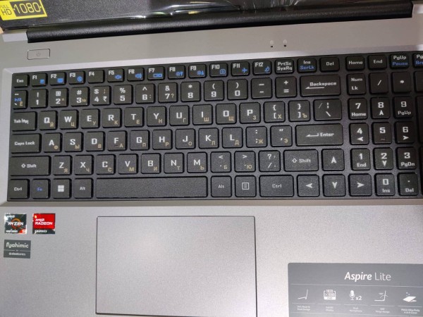 Ноутбук Acer Aspire Lite AL15-41 15.6" FHD, AMD R5-5500, 16Gb, 512GB SSD, RJ45, no OS, серебро (UN.431SI.P23)