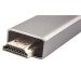 Кабель-адаптер USB 3.1 Type-Cm --> HDMI A(m) 4K@60Hz, 1.8m , PD, Alum Shell,VCOM <CU423MCPD-1.8M> VCOM USB 3.2 Type-C (m) - HDMI (m),USB 3.2 Type-C (m)