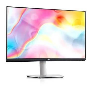 МОНИТОР 27" DELL S2722QC Black-Silver с поворотом экрана (IPS, 3840x2160, 4 ms, 178°/178°, 350 cd/m, 1000:1, +2xHDMI 1.4