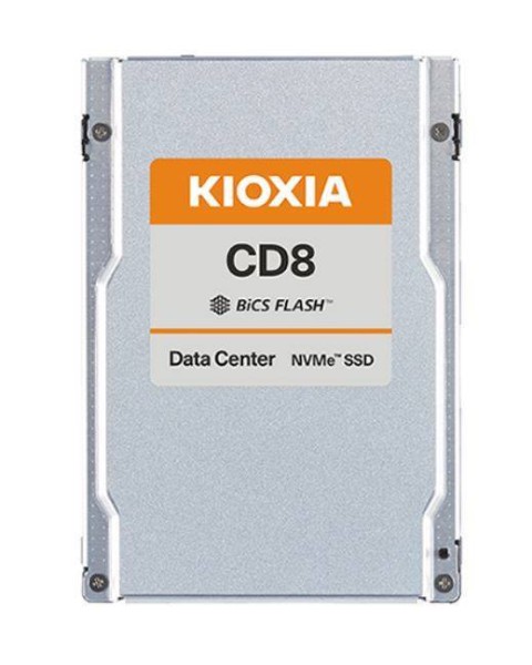 Твердотельный диск 960GB Toshiba Kioxia Data Center CD8-R, 2.5", 15mm, BiCS FLASH, SIE, PCIe 4 x4 [R/W - 7200/1800 MB/s]