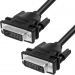 Greenconnect Кабель DVI-D 1.8m, черный, OD 8.5mm, 28/28 AWG, DVI/DVI, 25M/25M, GCR-DM2DMC-1.8m, двойной экран Greenconnect DVI-D (m) - DVI-D (m) 1.8м