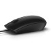 Мышь оптическая проводная 2х-кнопочная Dell Optical Mouse- MS116 (BLACK)