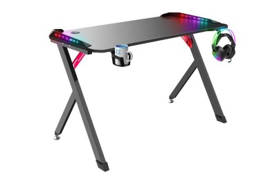 Defender Игровой стол Spirit RGB,подвес круж+гарн.,черн,120
