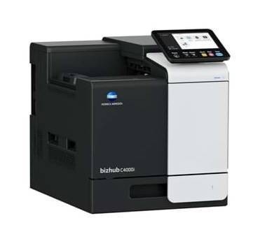 Принтер Konica-Minolta bizhub С4000i цветной А4, 40стр./мин, лоток 500л., дуплекс, сеть, до 12000 стр., 4Гб, картриджи