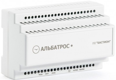 218 Альбатрос- 1500 DIN блок защиты электросети, 220В, 1500ВА, микропроцессор Бастион ALBATROS-1500DIN