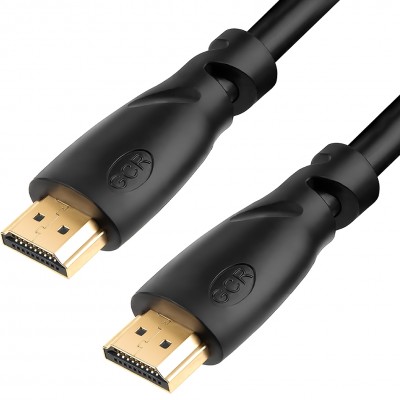 GCR Кабель 15.0m HDMI 1.4, 30/30 AWG, позолоченные контакты, FullHD, Ethernet 10.2 Гбит/с, 3D, 4K, экран, GCR-54572 Greenconnect GCR-54572
