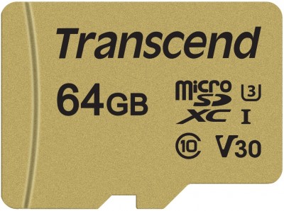 Карта памяти Transcend microSDXC 500S