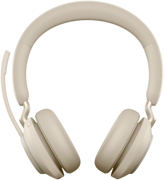 Гарнитура беспроводная Jabra Evolve2 65 - USB-A MS Teams Stereo - Beige