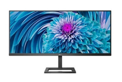 МОНИТОР 34" PHILIPS 345E2AE/00 Black (IPS, 3440x1440, 75Hz, 4 ms, 178°/178°, 300 cd/m, 1000:1, +2xHDMI, +DisplayPort0