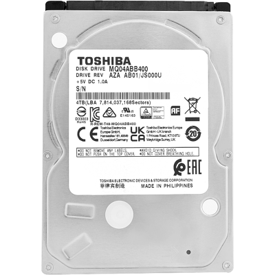 Жесткий диск Toshiba 4Tb (MQ04ABB400)