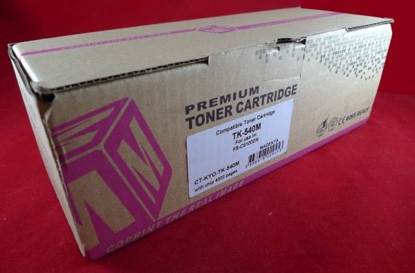 Тонер-картридж для Kyocera FS-C5100DN TK-540M magenta 4K ELP Imaging®