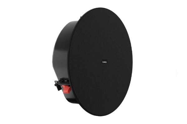 Коаксиальная акустическая система Biamp [C-IC6LP-B Black] 6,5" встраиваемая в потолок, низкопрофильная, 60 Вт, 8 Ом, входы RJ45, черный (в упак. 2шт, цена за 1шт)